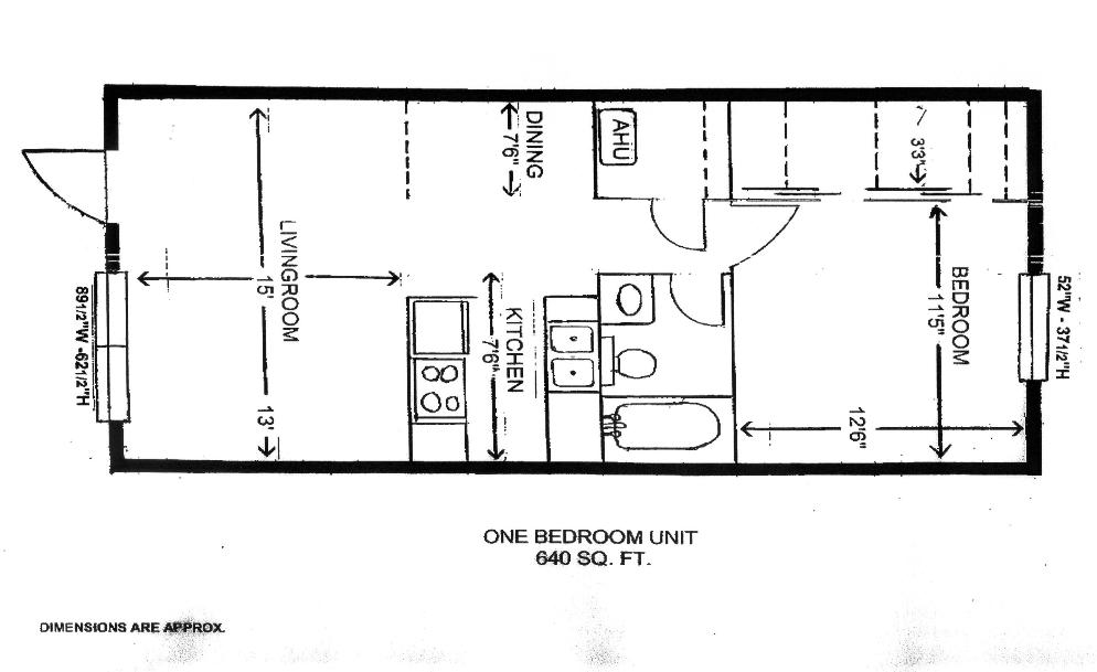 1BR/1BA - 1BR / 1BA