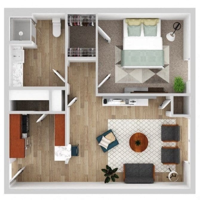 Floor Plan - The Commodore