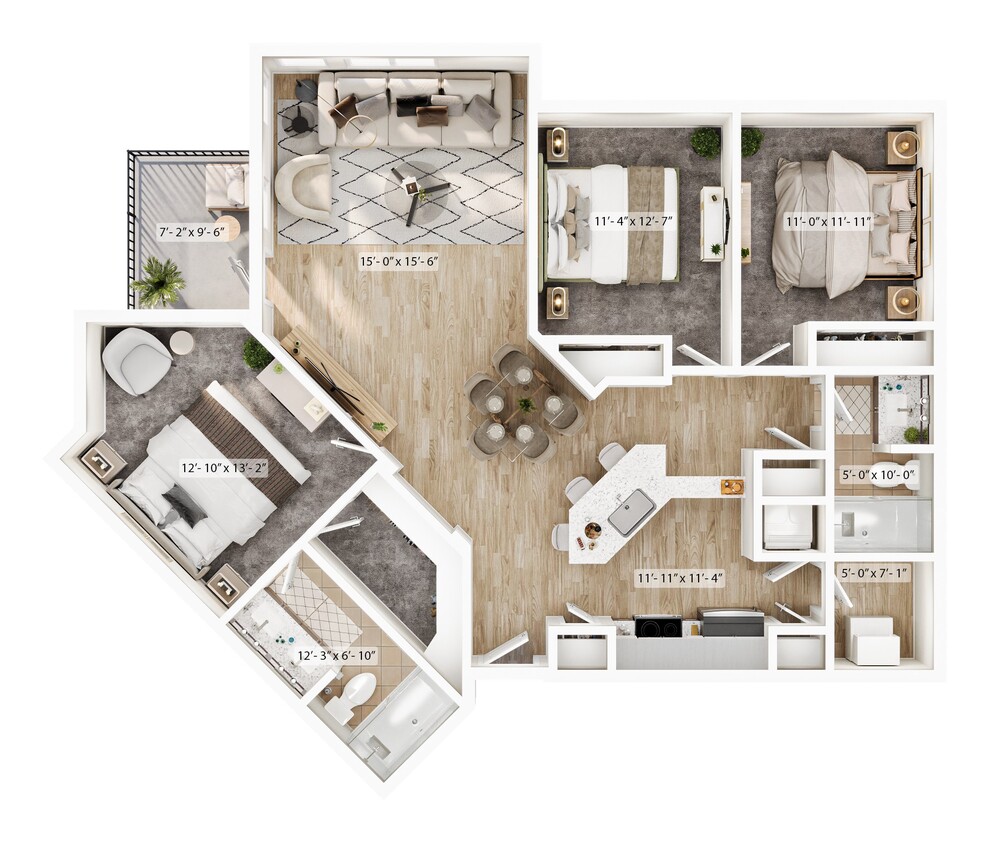 Floor Plan - Gulfstream 1
