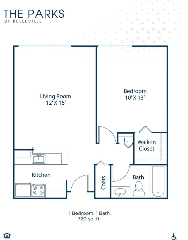 Floor Plan - The Great Lake (Patio/Balcony)