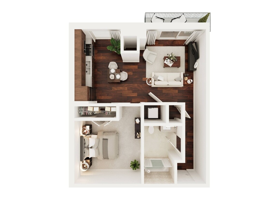 Floor Plan - THE ANDREW