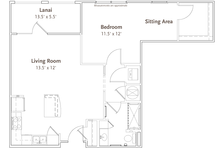 SEGOVIA | 1 Bed 1 Bath - Segovia