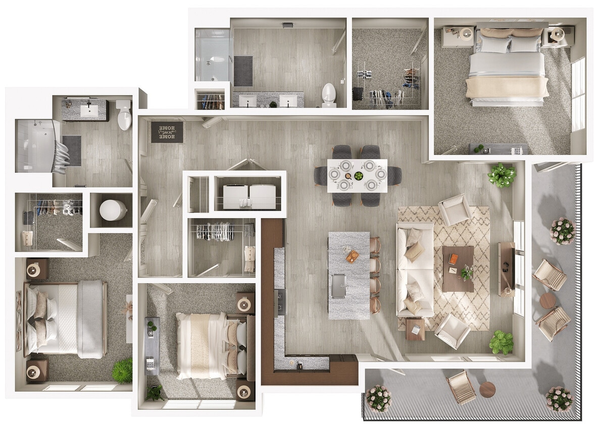 Willow | 3x2 | 1542 sf - Willow