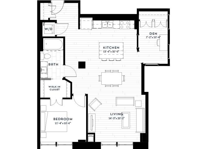 Floor Plan - 1+A