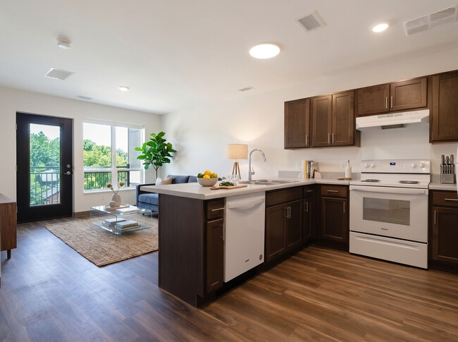 1 Bed - Kitchen/Living Room - Minock Park Place - Senior Community