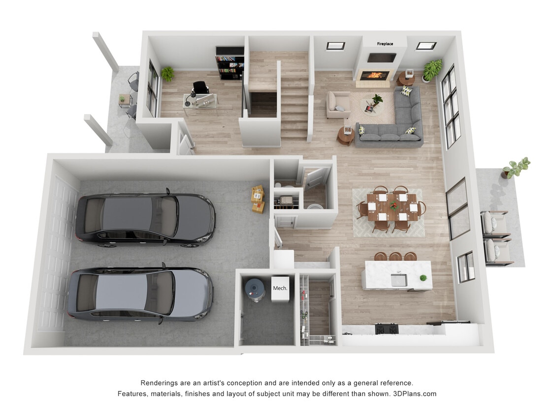 Floor Plan - The Zenith | 2-Story