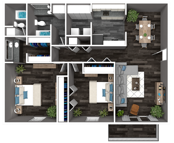 Two Bedroom - Amethyst
