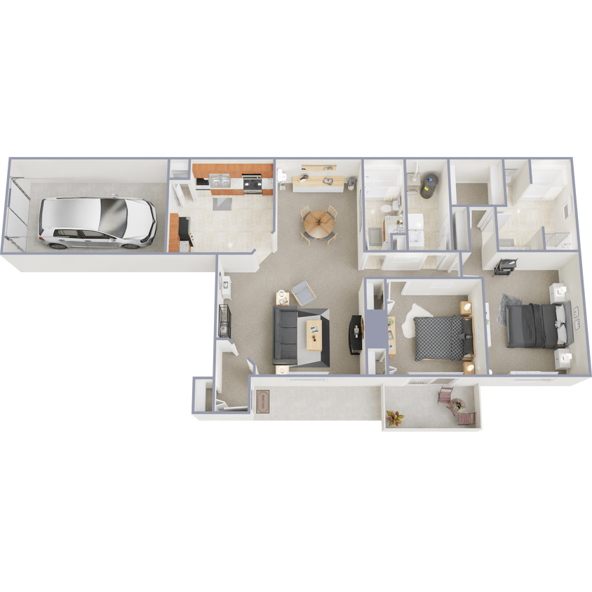 Floor Plan - The Cypress