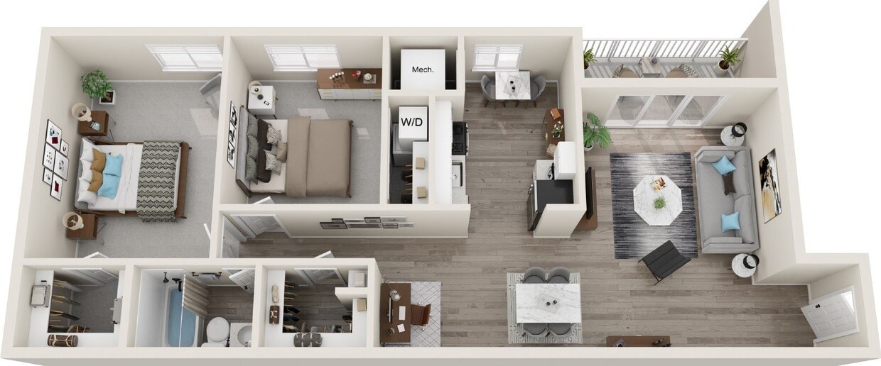 Floor Plan - The Garland II