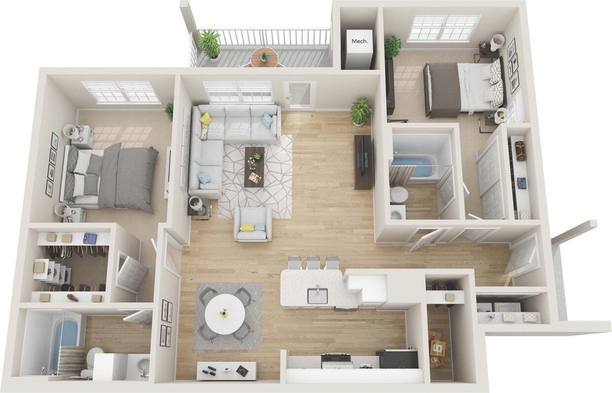 Floor Plan - Braeburn Renovated
