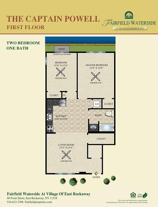 Floor Plan - The Captain Powell