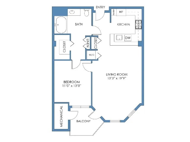 Floor Plan - A4 Boylston