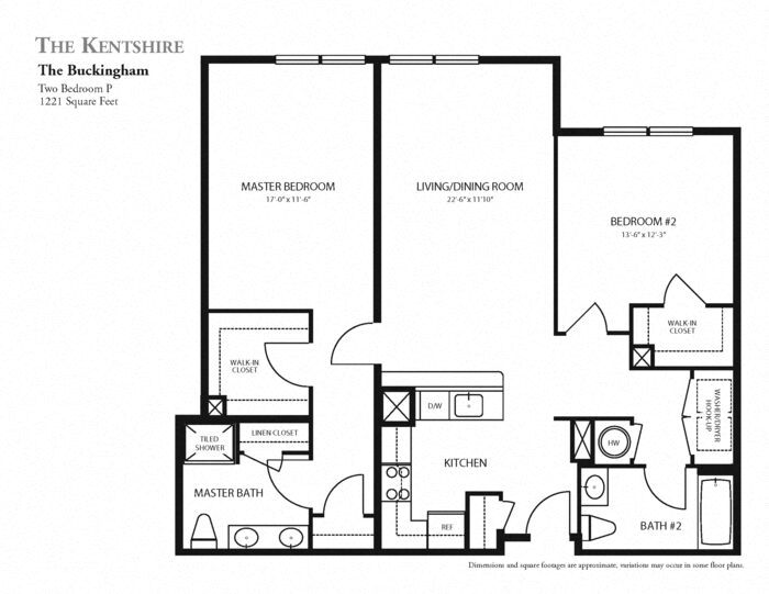 Floor Plan - The Buckingham