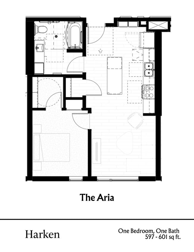 Floor Plan - The Aria