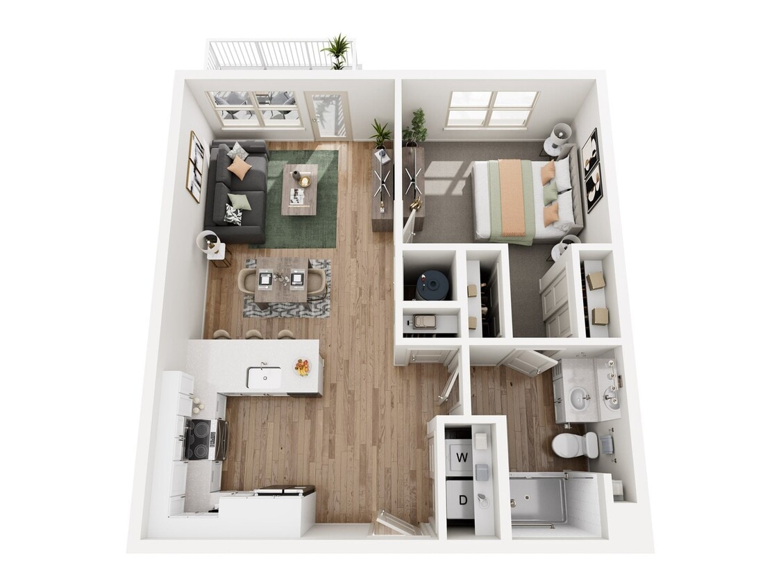 Aspendale Scottsdale_A6_Oak - Oak