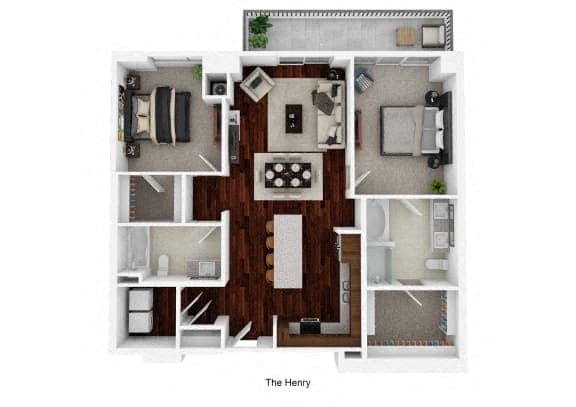 Floor Plan - PENTHOUSE | THE HENRY