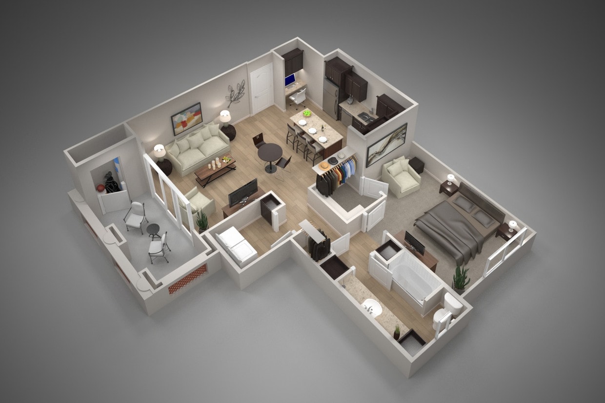 San_Milan_1E.jpg - 1 BED/1 BATH (239-1e)