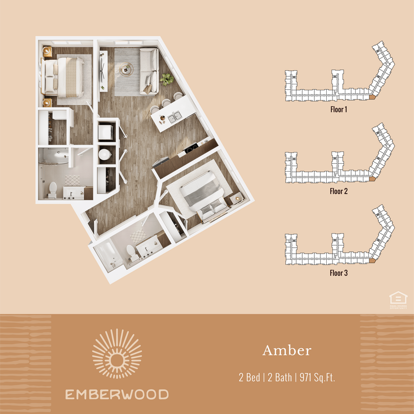 Floor Plan - Amber