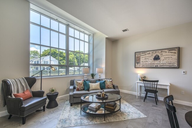 Living Room With Natural Light - The Tyler (A 55+ Community) Apartments