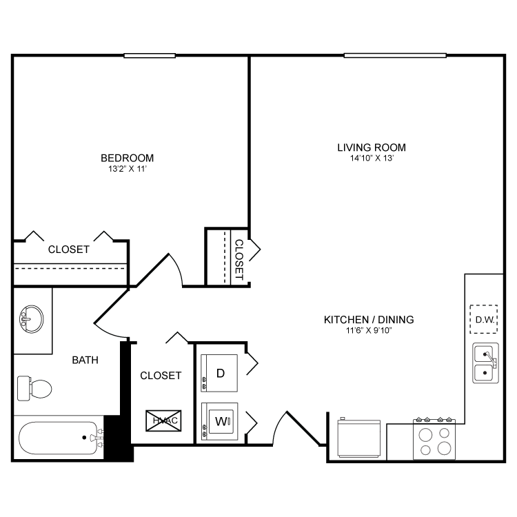 Floor Plan - The Oak