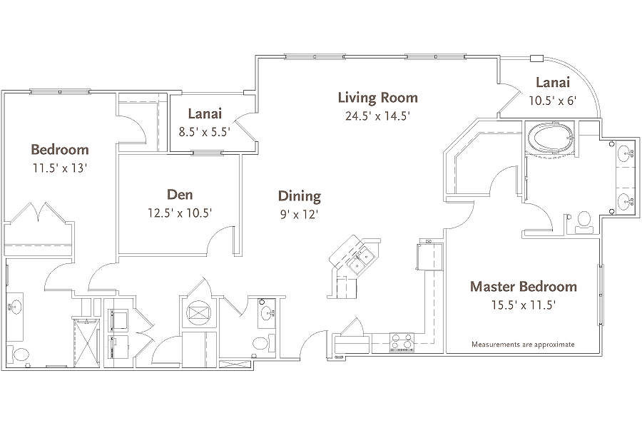 SERRA BRAVA | 2 Bed 2.5 Bath with Den - Serra Brava