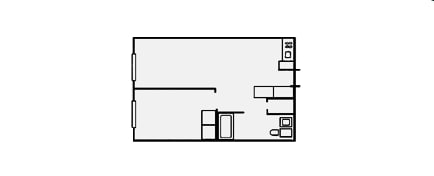 1BR/1BA - A1