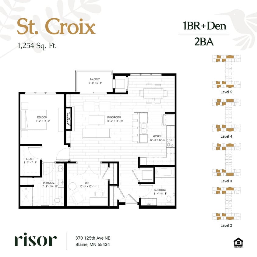 Floor Plan - St. Croix
