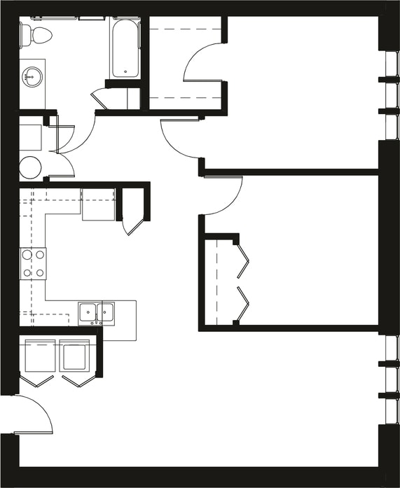 Floor Plan - The Stella 60%
