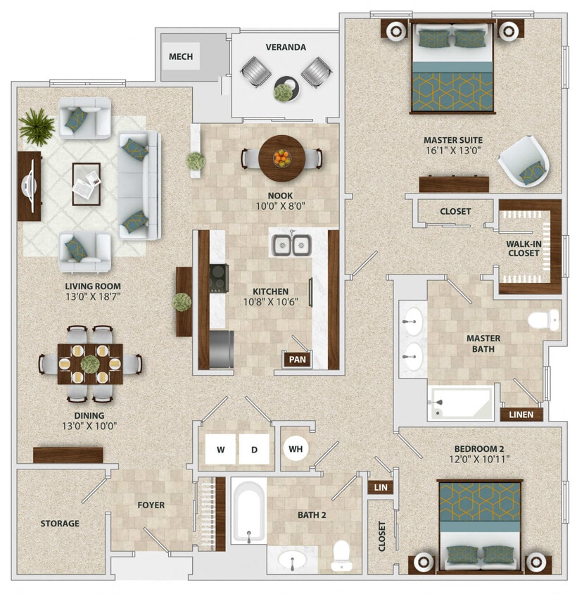 Floor Plan - Sorrento I