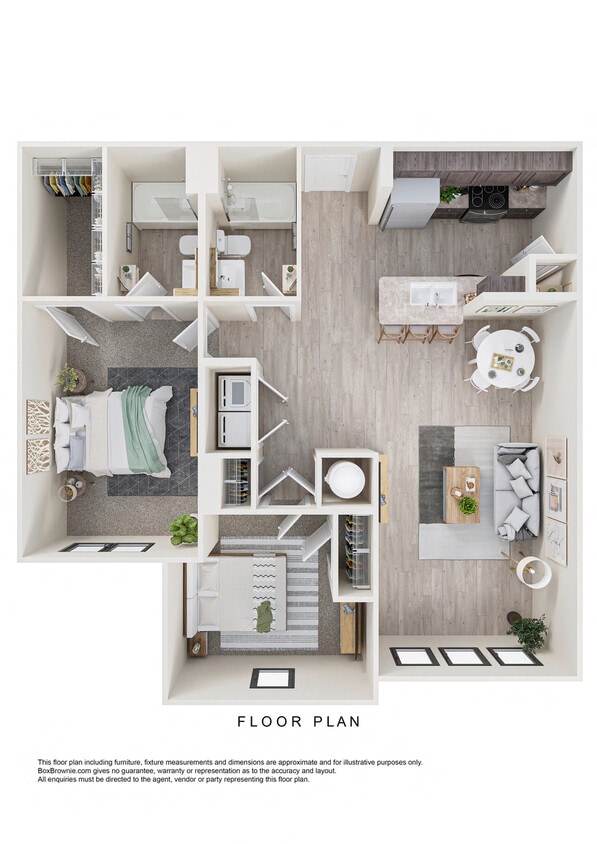 Floor Plan - 2-Bedroom
