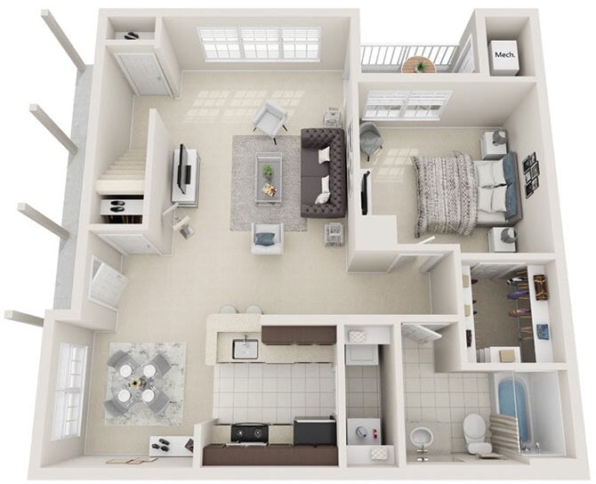 Floor Plan - Macoun Classic
