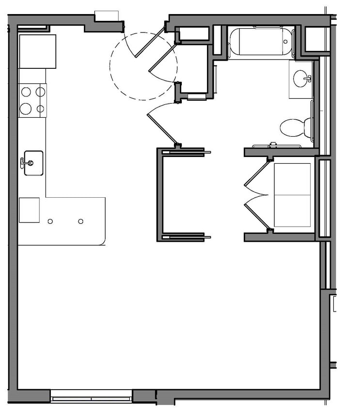 Floor Plan - Studio