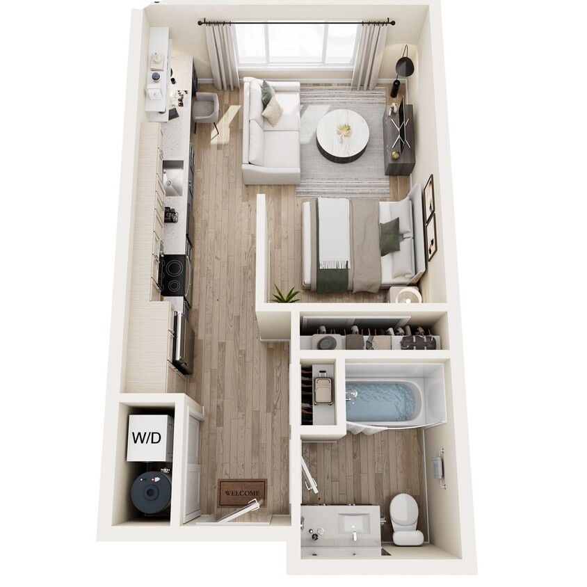 Floor Plan - Studio A