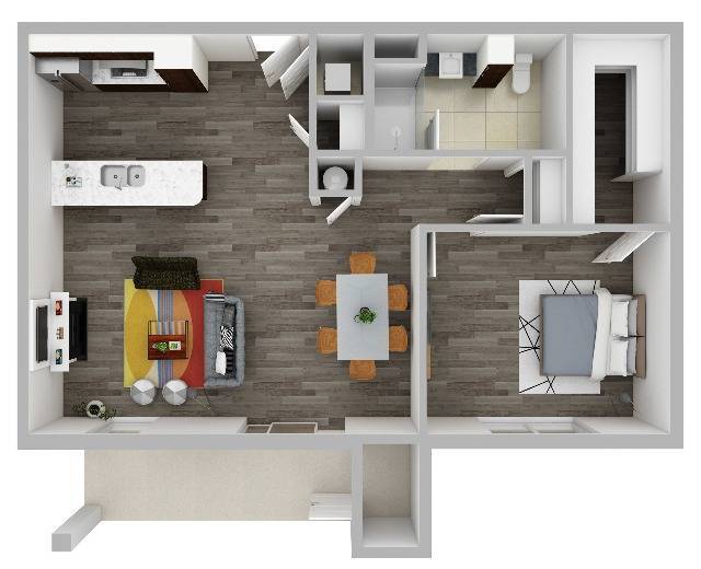 Sycamore 3D Floor Plan - Sycamore