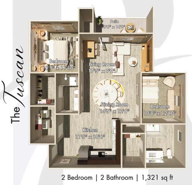 Explore the elegance of The Tuscan, designed for modern living with style and comfort. - TUSCAN