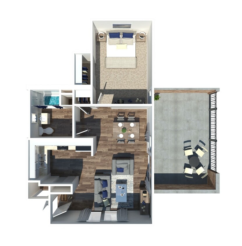 Floor Plan - Your Next Chapter Starts at Gardenview Flats- G...