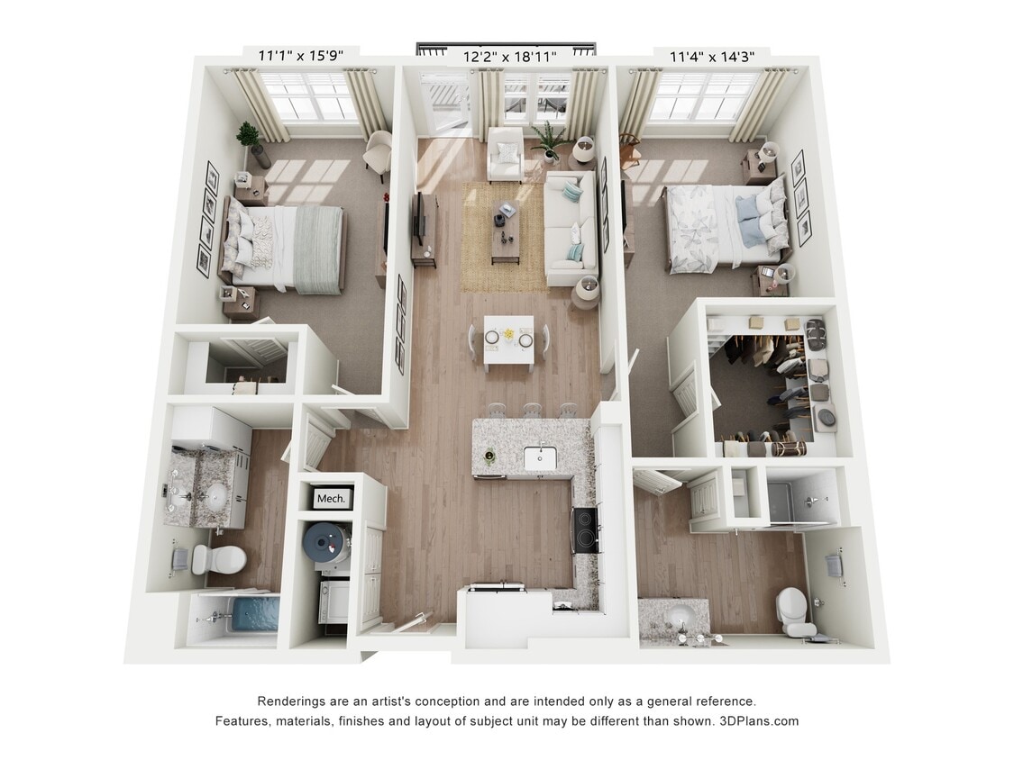 Floor Plan - B1A - Lagoon ALT