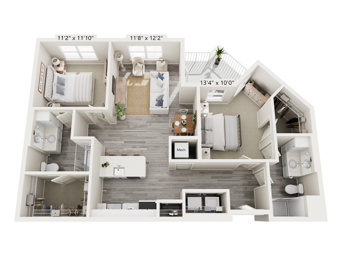 Floor Plan - Riverwalk