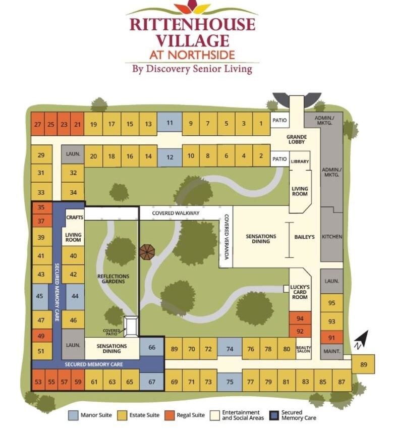Rittenhouse Village Northside Senior Living Apartments Indianapolis