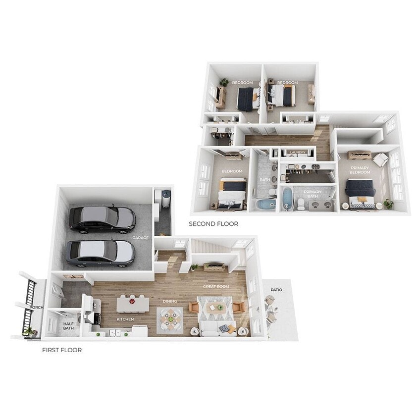 Floor Plan - E1 - Birch (PLUS)