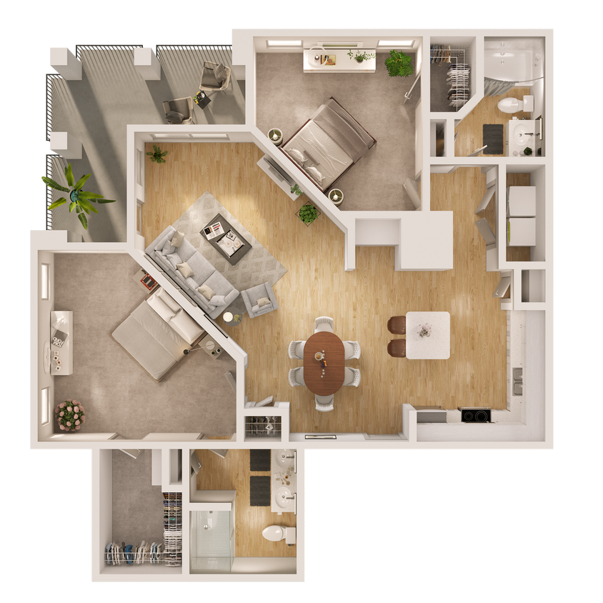 Floor Plan - Creek | B5