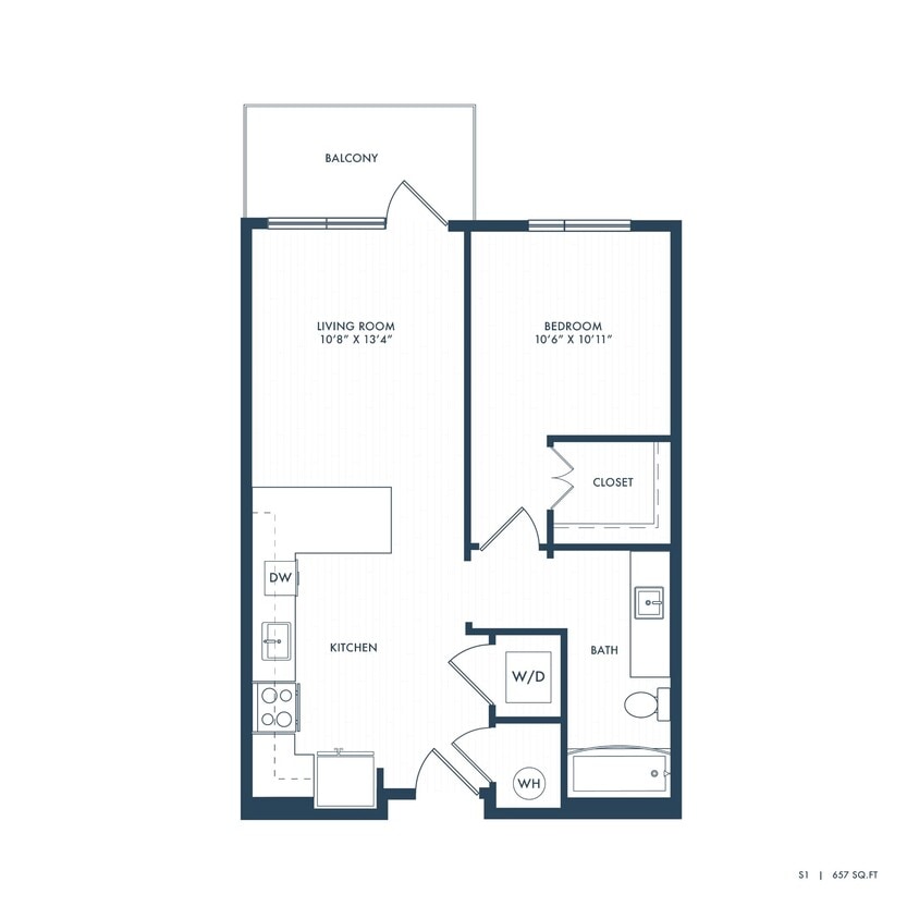 Floor Plan - Studio