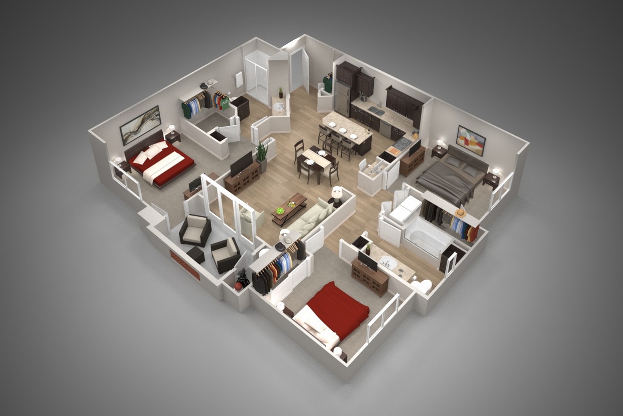 San_Milan_3A.jpg - 3 BED/2 BATH (239-3a)