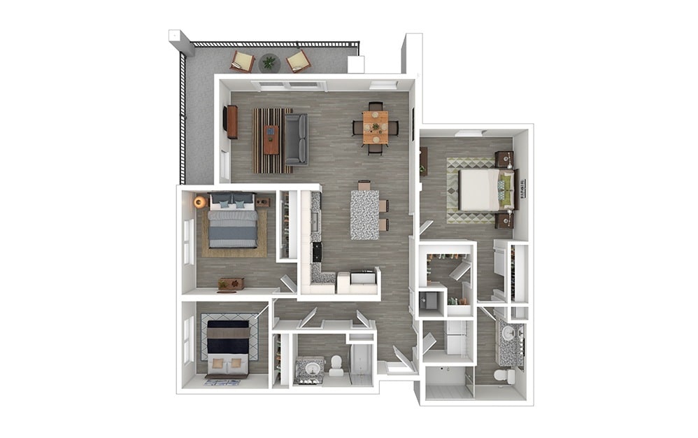 Floor Plan - Spanish River