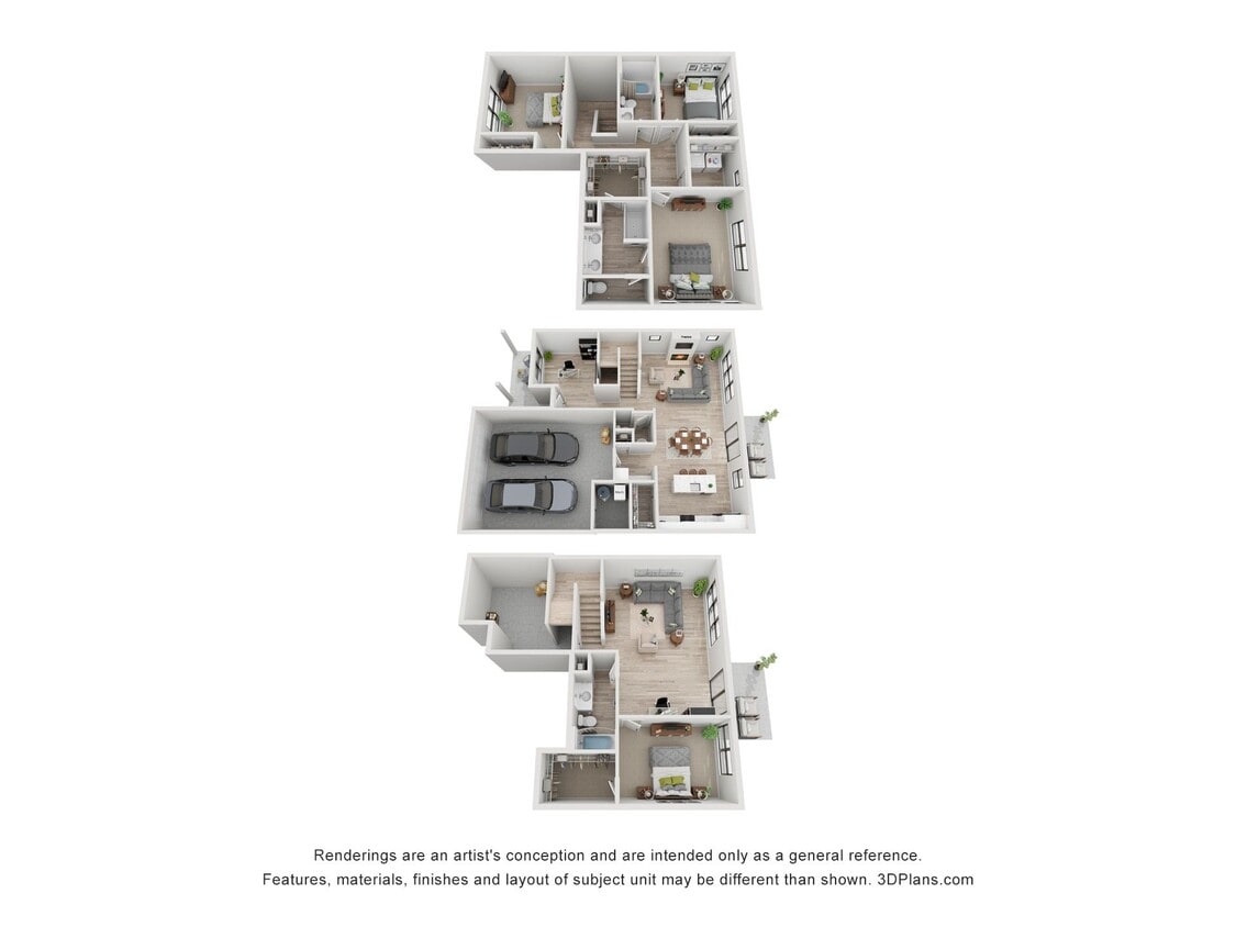 Floor Plan - The Zenith | 2-Story with Basement