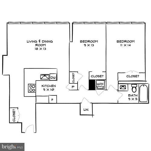Photo - 2200 Benjamin Franklin Pkwy Unit 2B-N0714 Condo