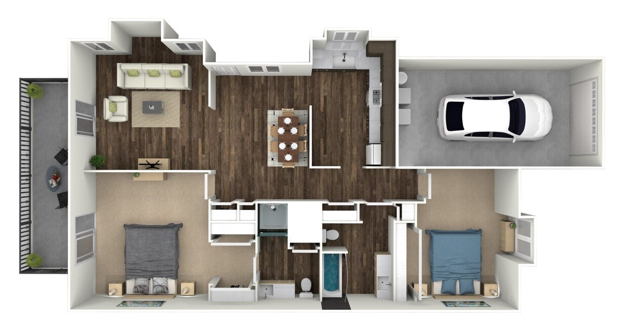 Floor Plan - Beechwood - Duplex