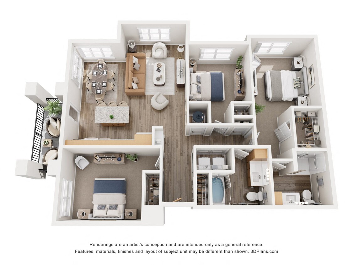 Floor Plan - 3A