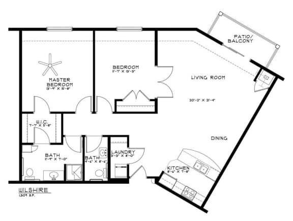 Floor Plan - Wilshire