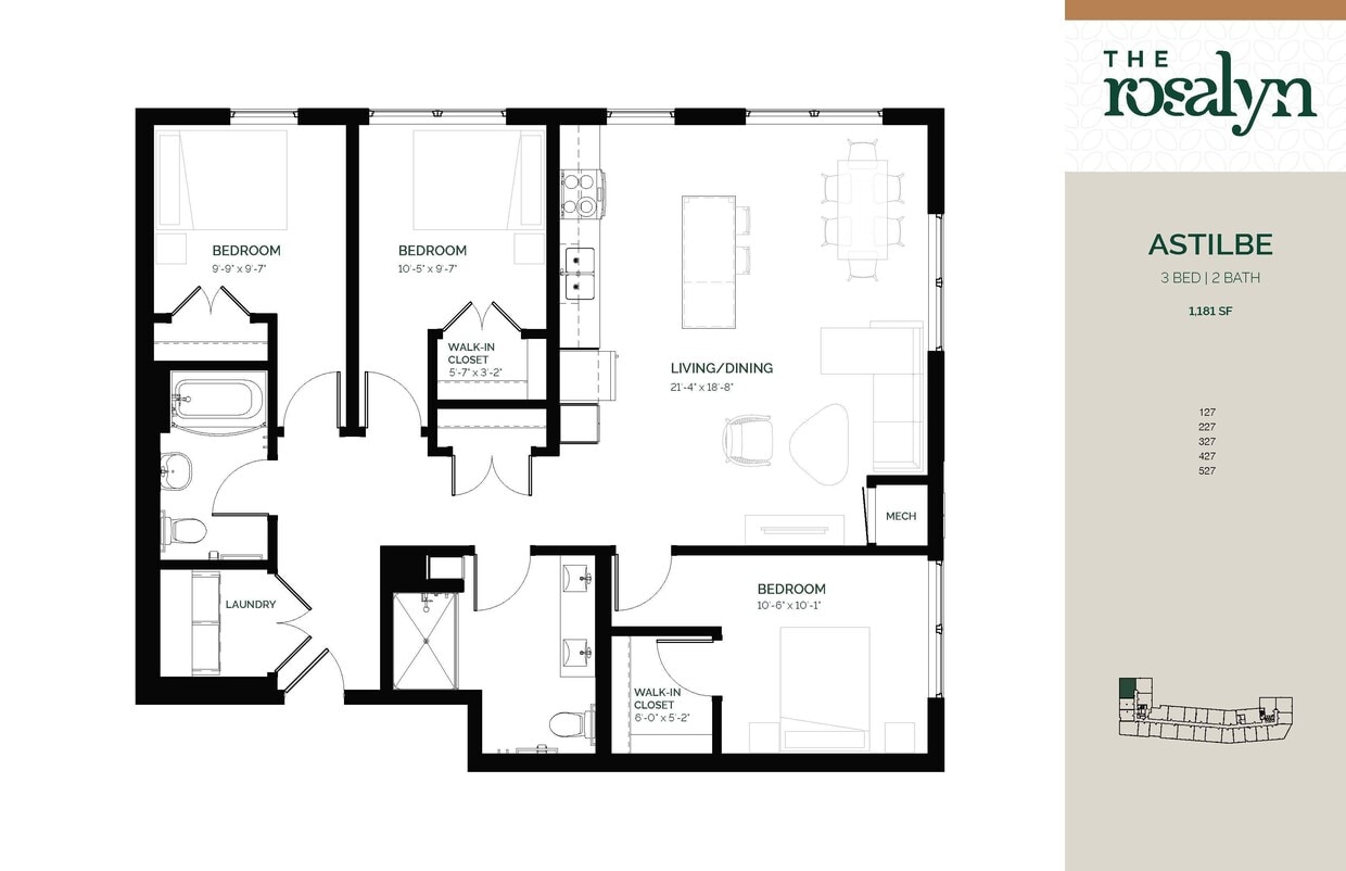 Floor Plan - Astilbe